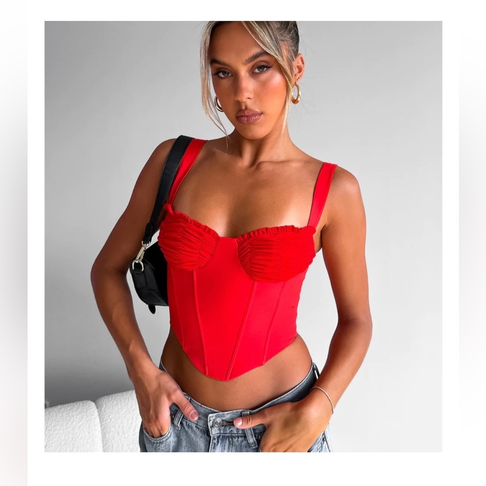 White fox top size medium